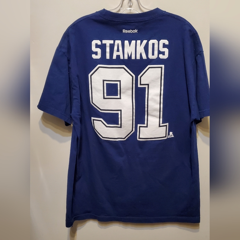 71. Steven Stamkos #91 NHL Tampa Bay Lightening T-Shirt